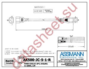 AK500-JC-5-1-R datasheet  